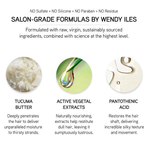 ILES FORMULA Hydrating Shampoo for Dry, Damaged Hair | Sulfate-Free, Salon-Grade Moisturizer