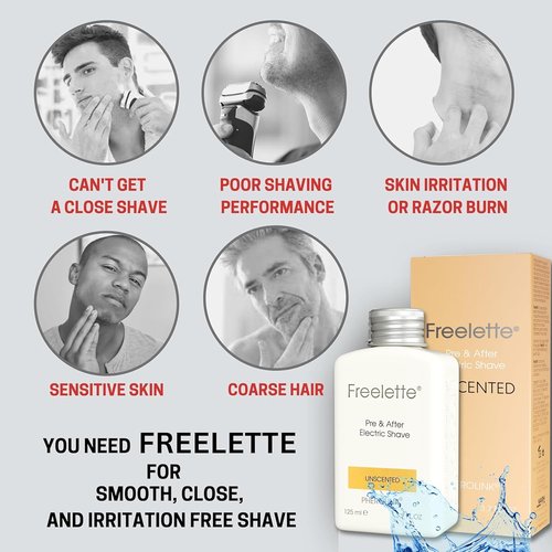 Pherolink After Shave Lotion - Smooth, Irritation-Free Shaving Balm | 3.76 Ounce, Unscented