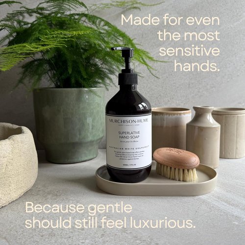 Murchison-Hume Original Fig Hand Soap - Plant-Based Formula with Elegant Refillable Pump | 16 fl oz