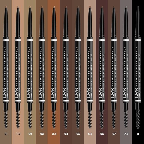 NYX PROFESSIONAL MAKEUP Micro Brow Pencil - Precise Eyebrow Definition in Espresso Shade