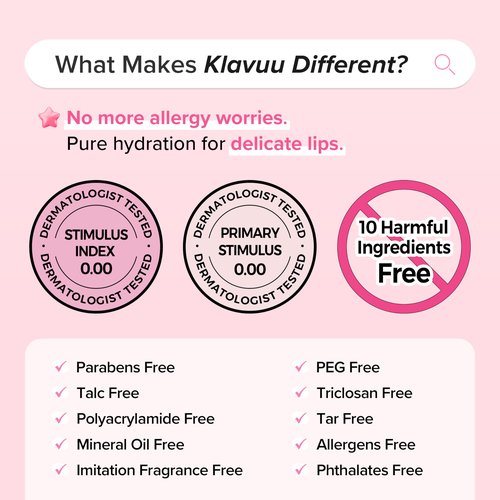 Klavuu Lip Mask Sleeping Pack (0.7oz) – Overnight Deep Hydrating Korean Lip Balm Treatment for Very Dry, Chapped Lips | Lip Lightening & Plumping with Instant Hydration | Gentle Exfoliating (Vanilla)