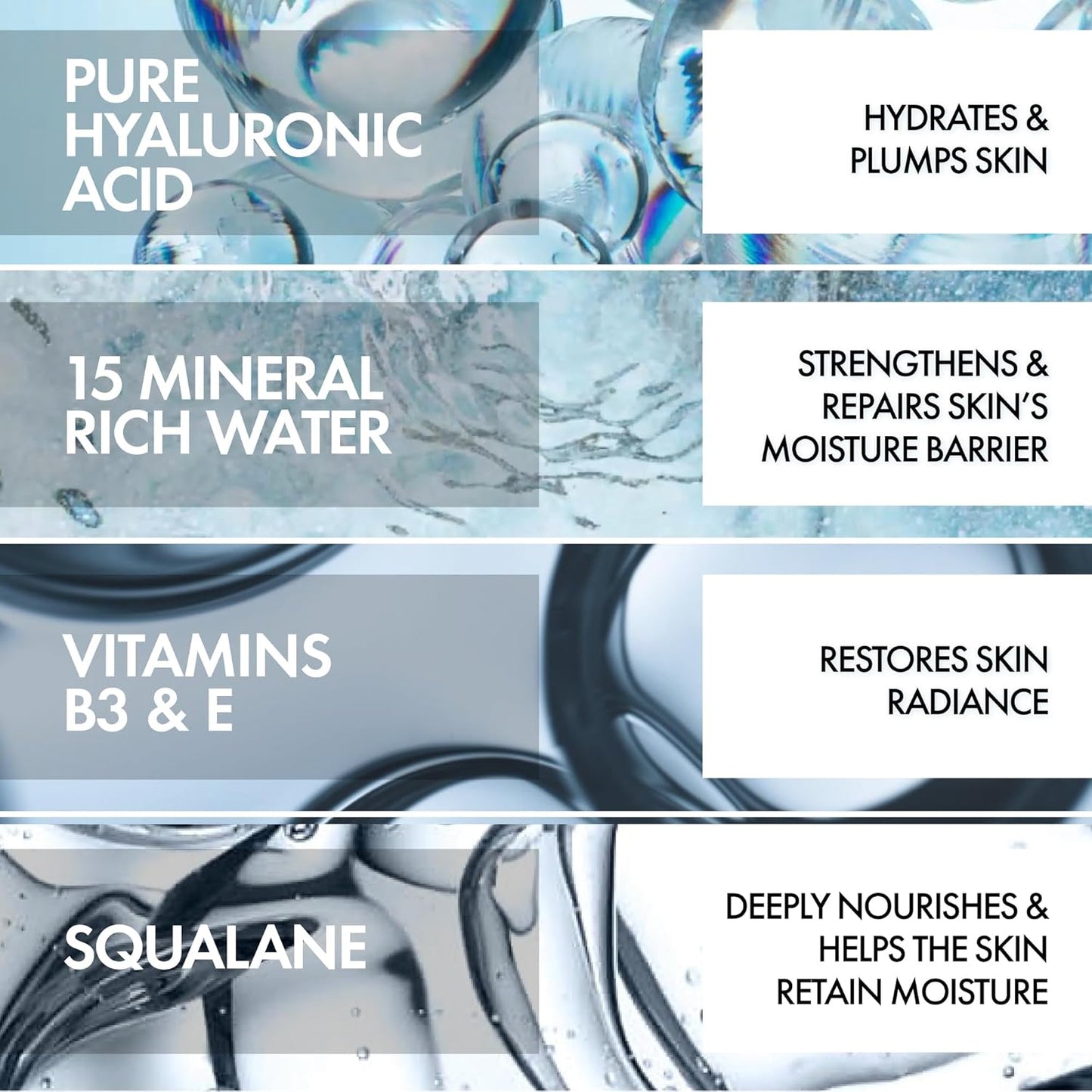 Vichy Mineral 89 Moisture Boosting Cream - Fragrance-Free Daily Face Moisturizer for All Skin Types