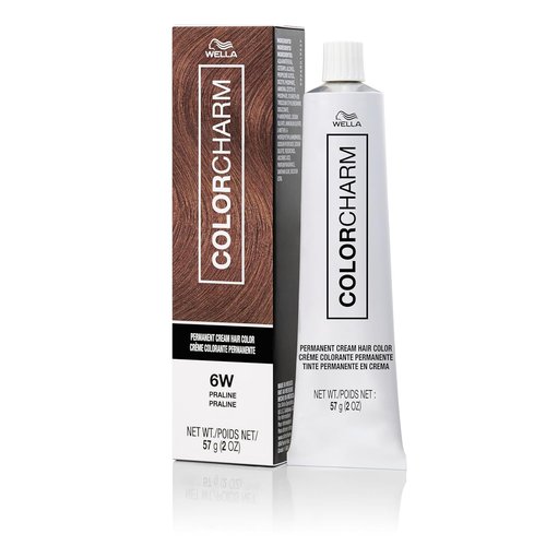 COLORCHARM Permanent Cream Hair Dye - Brown Hair Color with 100% Gray Coverage | Vegan & Paraben-Free | 2 oz.