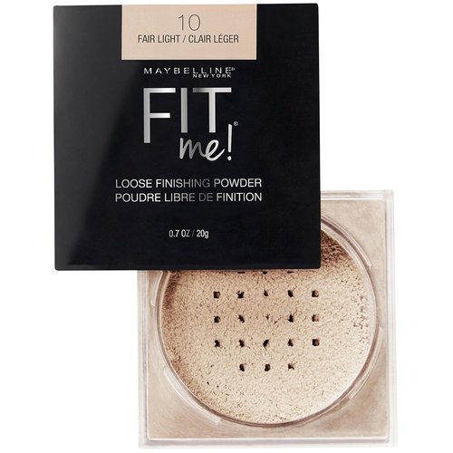 Maybelline Fit Me Loose Setting Powder - Lightweight Face Powder for Flawless Finish | Fair Light, 1 Count