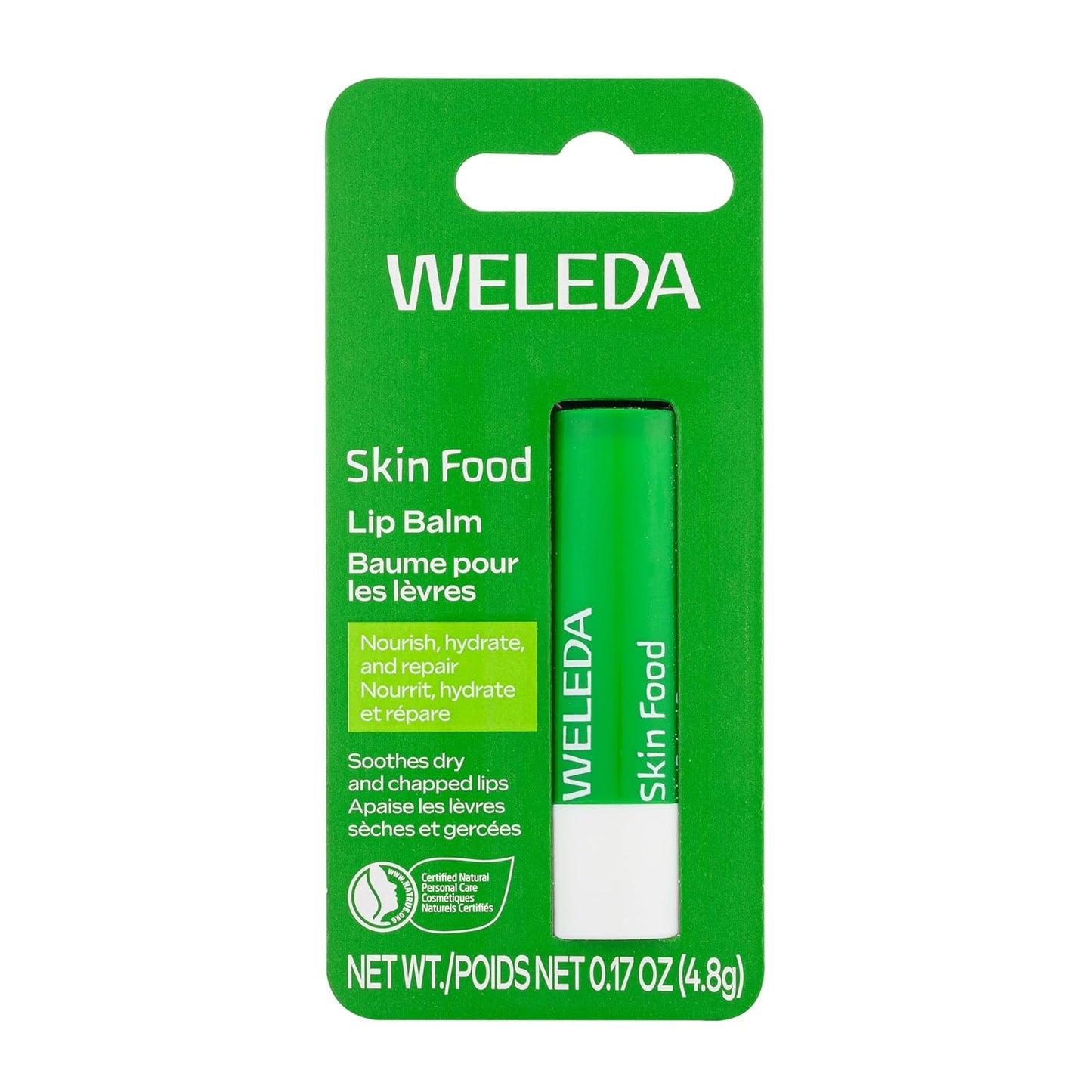 Weleda Skin Food Lip Balm - Nourishing Hydration for Soft, Smooth Lips | 0.5 oz