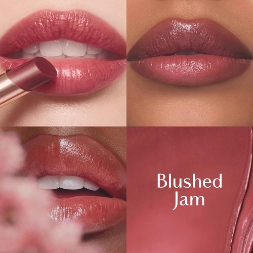 Charlotte Tilbury Pillow Talk Blush Balm - Long-Lasting Sheer Lip Tint for Hydrated, Plump Lips