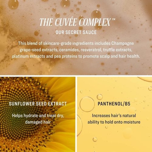**CUVÉE BEAUTY Cuvee Protective Hair Treatment Spray - 5 fl oz - Heat & UV Protection with Champagne & Ceramides**