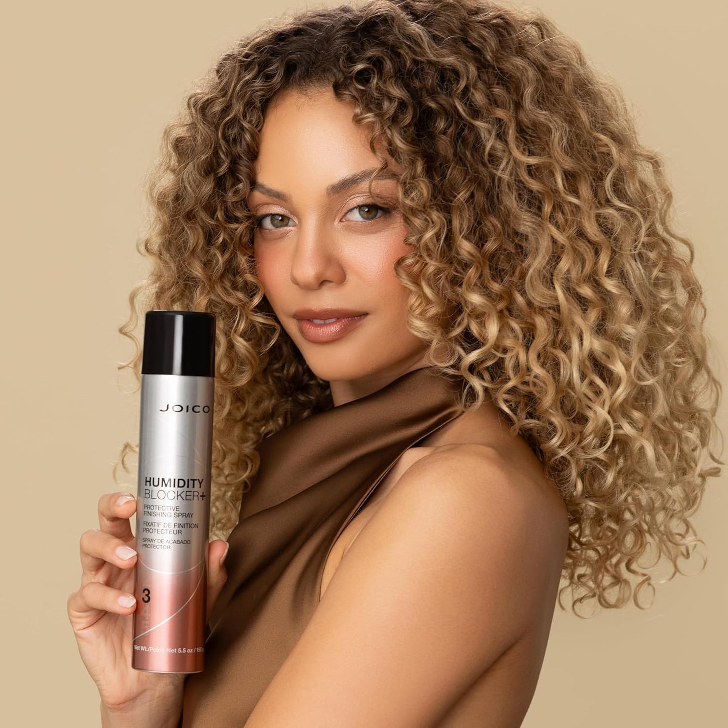 Joico Humidity Blocker+ Finishing Spray - Protect Against Heat & Humidity | Boost Shine & Reduce Frizz