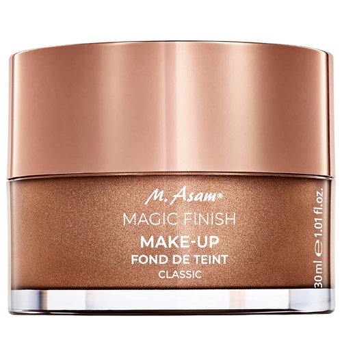 M. Asam Magic Finish Make-Up Mousse - 4-in-1 Primer, Foundation, Concealer & Powder | 1.01 Fl Oz, Vegan for Light to Medium Skin Tones