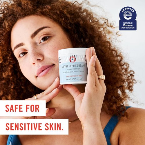 First Aid Beauty - Ultra Repair Cream - Intense Hydration Face & Body Moisturizer - 1 oz for Eczema Relief
