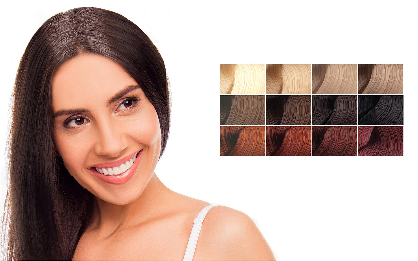 Root touch up, temporary hair color to cover gray hairlines, eyebrows, Mustache & Beards Greyfree 2 PACK (ASH BROWN)