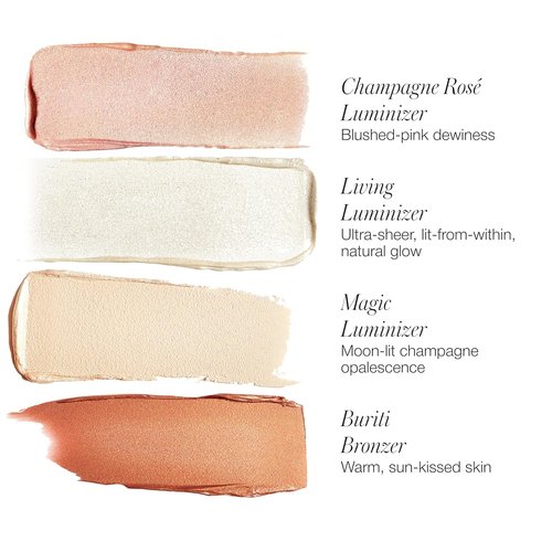RMS Beauty Lip2Cheek Glow Quad - Creamy Multi-Use Blush & Lip Color Palette with 4 Radiant Shades, 0.42 oz