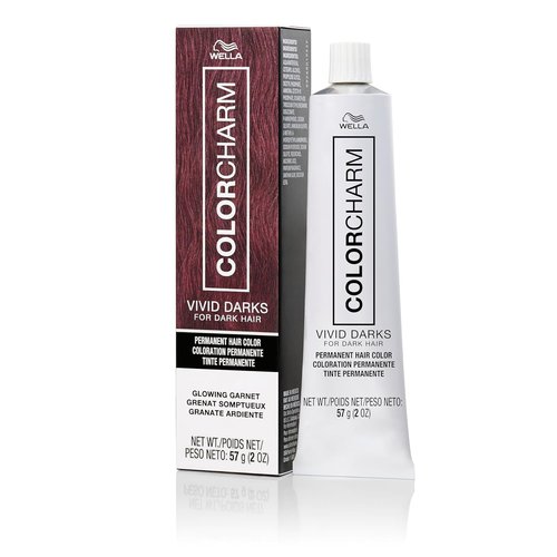 COLORCHARM VIVID DARKS Permanent Cream Color - Vibrant Hair Color for Dark Bases | Lifts 3-4 Levels | 2 Fl Oz