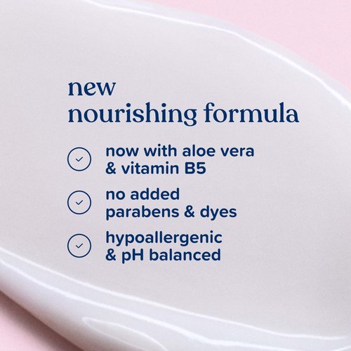 Johnson's Baby Lotion with Coconut Oil, Aloe Vera & Vitamin B5, 72 HR Hydration, Skin Moisturizer, Hypoallergenic, Newborn Safe, Protects From Dryness & Strengthens Skin, Baby Essentials, 13.6 fl. oz