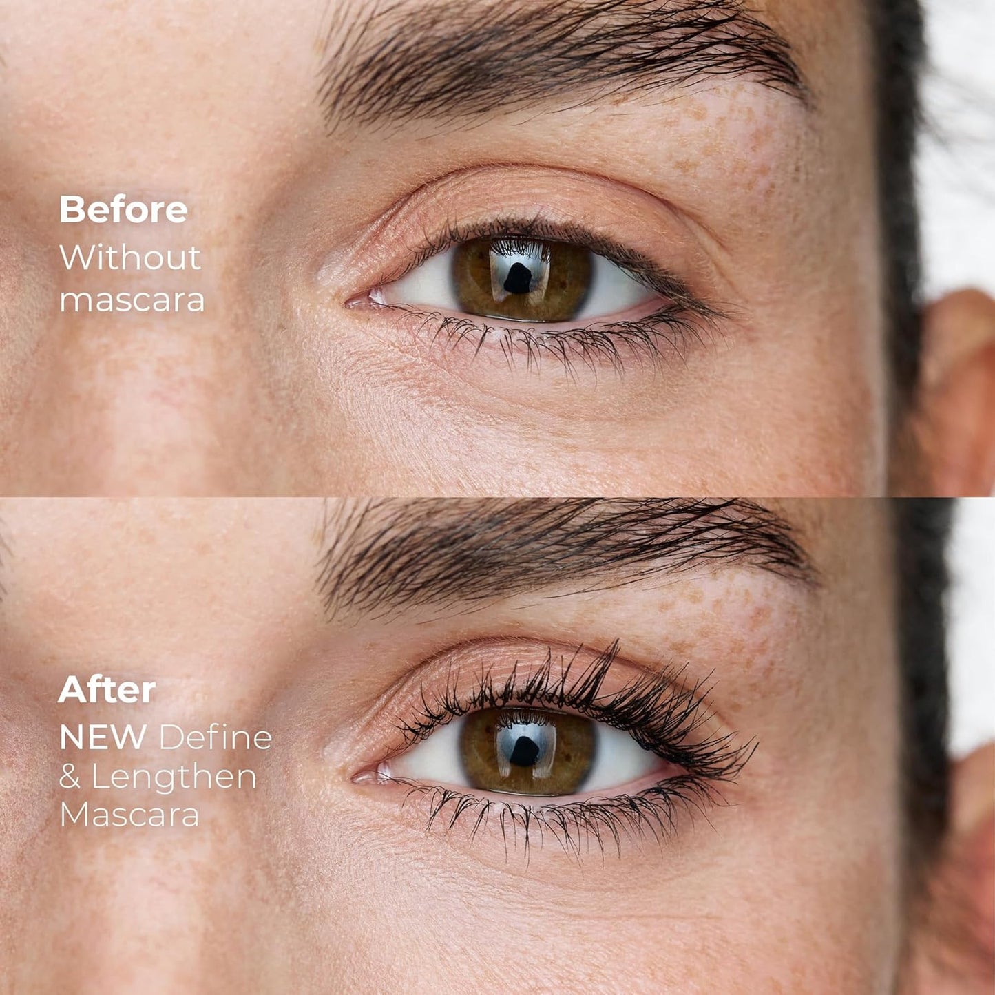 Wunderbrow Define & Lengthen Mascara - Long-Lasting, Water-Resistant & Smudge-Proof, Vegan Formula