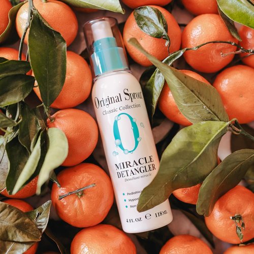 Original Sprout Miracle Detangler - Leave-In Conditioner for All Hair Types | 4 oz Bottle