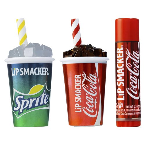 Lip Smacker Coca-Cola Collection | Kids' Lip Balm Trio - Coca-Cola & Sprite Flavors