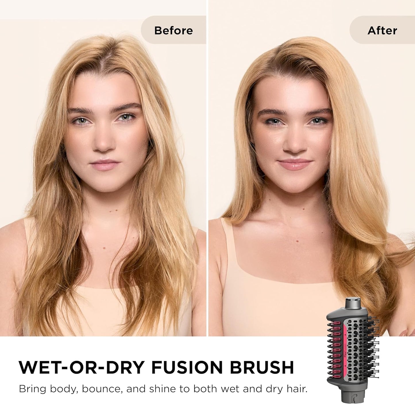 Shark FlexFusion Hair Dryer - Ceramic Air Styler with Auto-Wrap Curlers & Diffuser | HD642