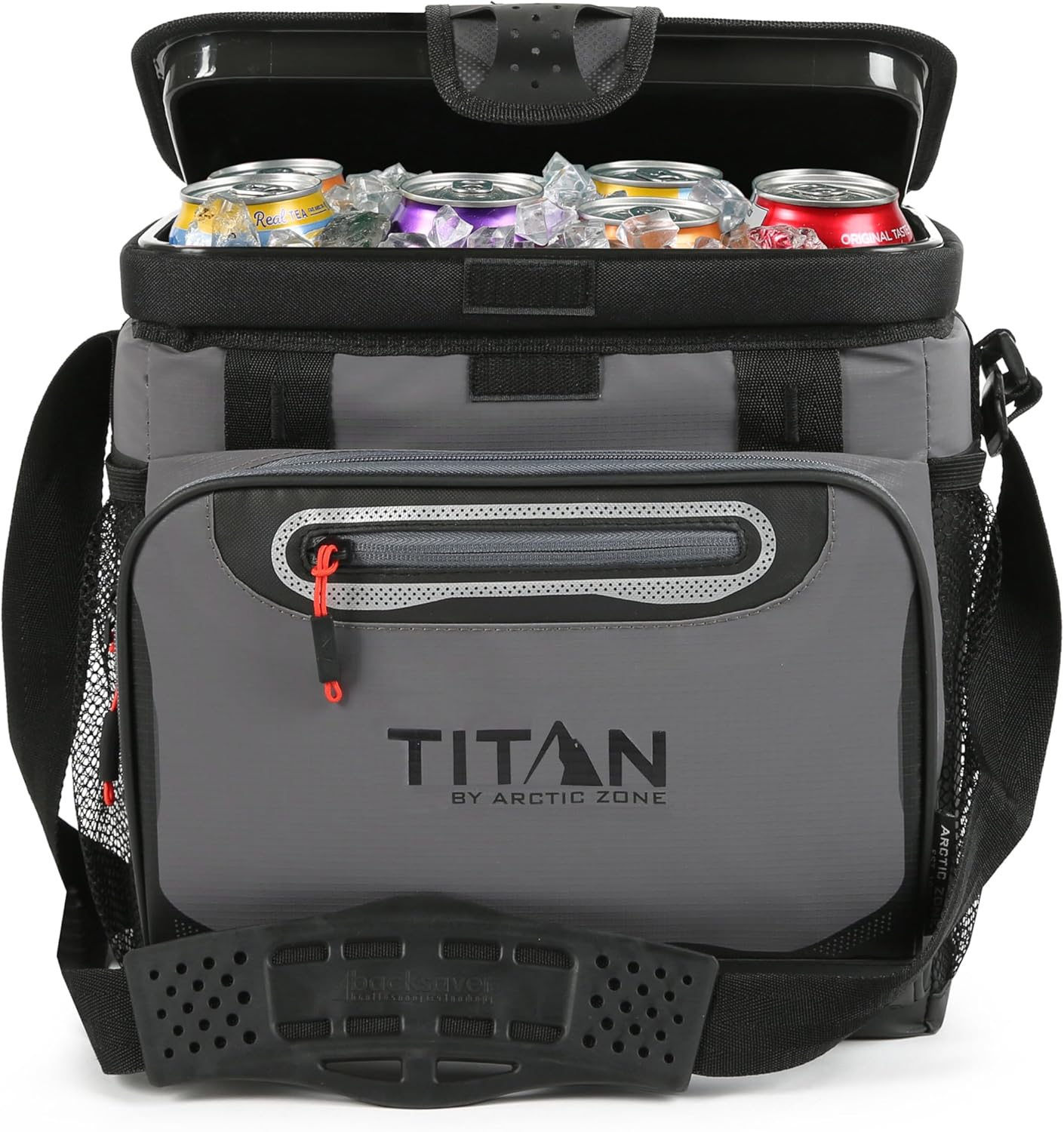 Titan by Arctic Zone Deep Freeze Cooler - Zipperless Hardbody Design with Superior Insulation & SmartShelf