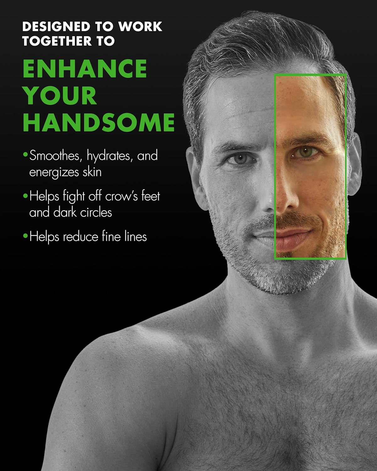 Tiege Hanley Skin Care Set for Men - Anti-Aging Routine Level 3 | Daily Wash, Scrub, Moisturizers & Eye Cream