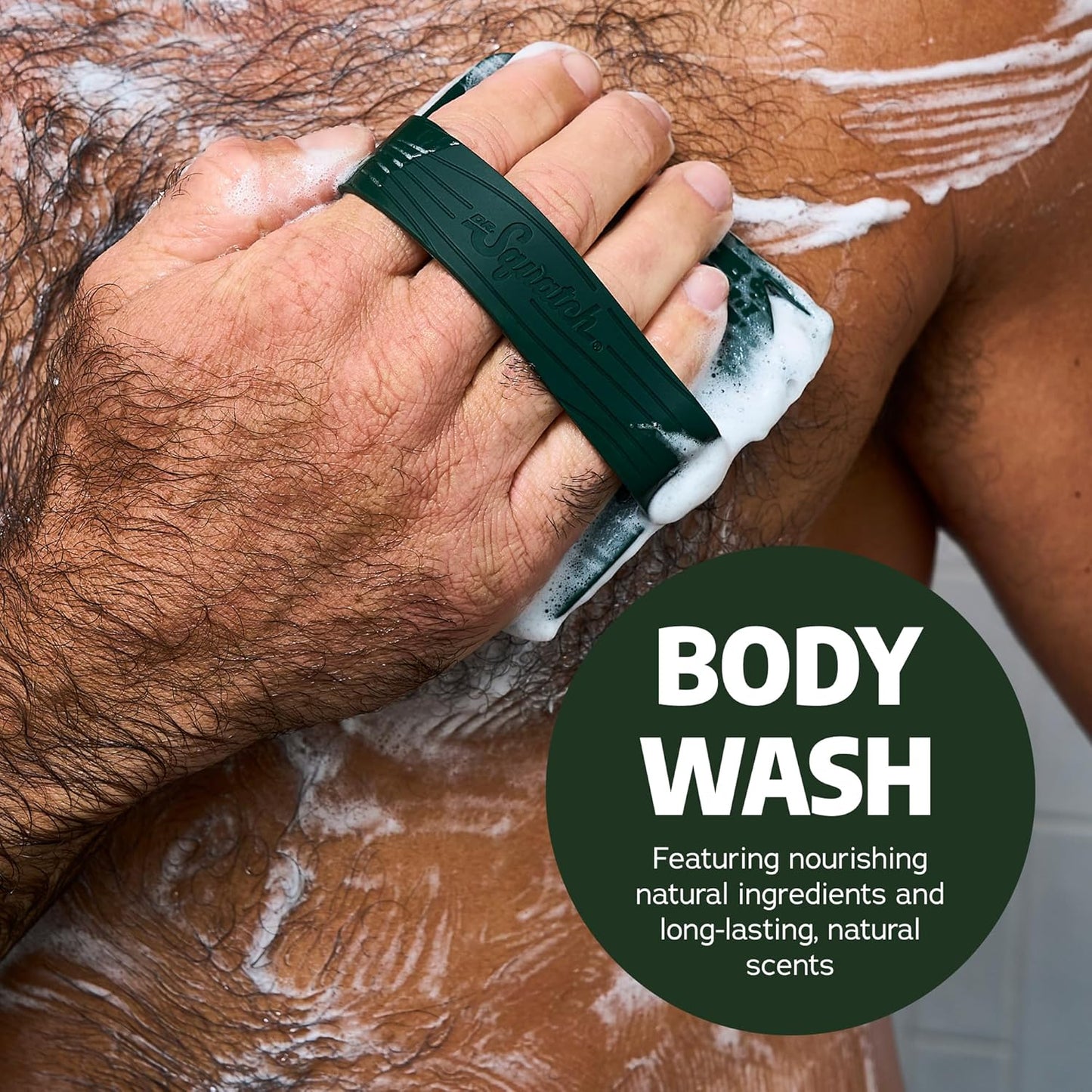 Dr. Squatch Men's Body Wash - Nourishing & Moisturizing Shower Gel - Mountain Meadow + Lumberjack Lodge (14 oz, 2-Pack)