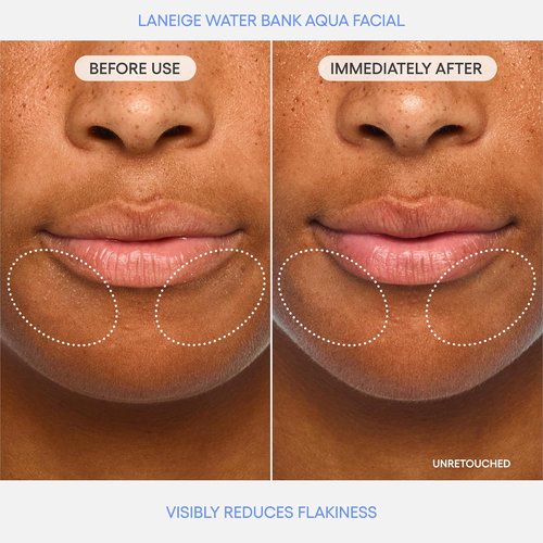 LANEIGE Water Bank Aqua Facial Serum - Hydrating & Exfoliating K-Beauty Serum with AHA/BHA/PHA | Smooth, Radiant Skin