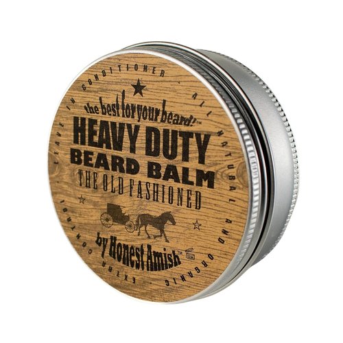 Honest Amish Beard Balm - Heavy Duty Formula in Large 4 Ounce Twist Tin