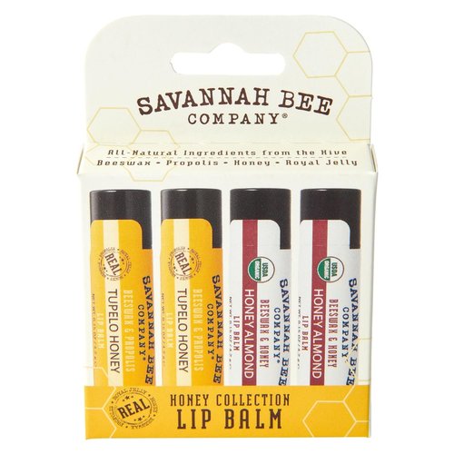 Savannah Bee Collection Lip Balm - Nourishing Formula for All-Day Comfort & Hydration