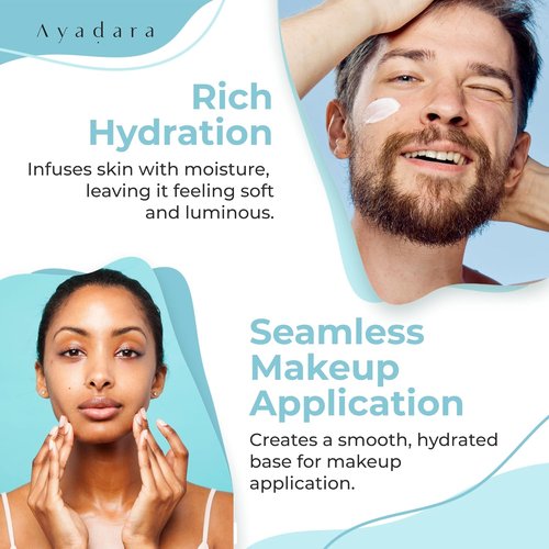 Ayadara Acne Facial Moisturizer - Advanced Oil Control Cream for Oily Skin | 2 Fl Oz Hydrating Formula