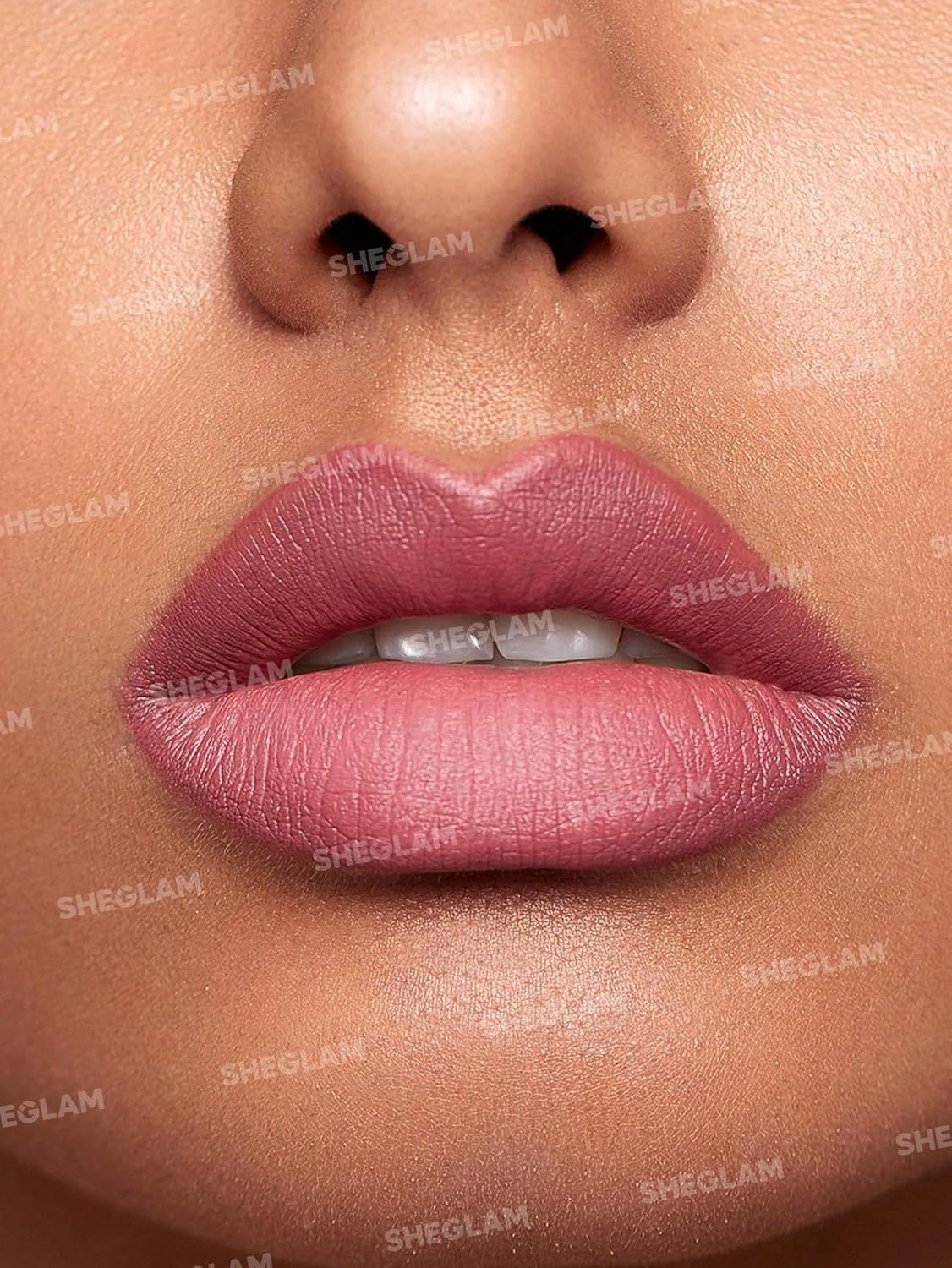 SheGlam 2 In 1 Matte Lip Liner & Long-Lasting Lipstick Set - Berry Whip Color