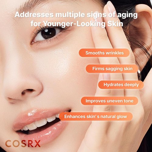 COSRX 5 PDRN Hyaluronic Acid Hydrogel Mask - Overnight Hydration & Firming for Glass Glow Skin | 34g x 3ea