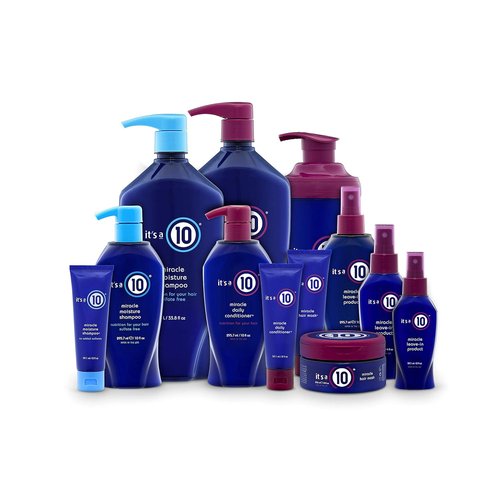 It's A 10 Miracle Moisture Shampoo & Daily Conditioner Duo - 33.8 Oz Each for Ultimate Hydration