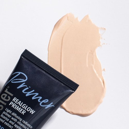 Lune+Aster RealGlow Primer - Sheer Radiant Skin Primer with Vitamin E & Licorice Extract | Vegan, Gluten-Free | 1.7 Fl. Oz