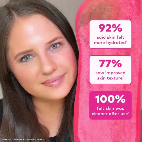 MakeUp Eraser PRO - Effortlessly Remove All Makeup with Just Water | Waterproof Mascara, Eyeliner, Foundation, Lipstick
