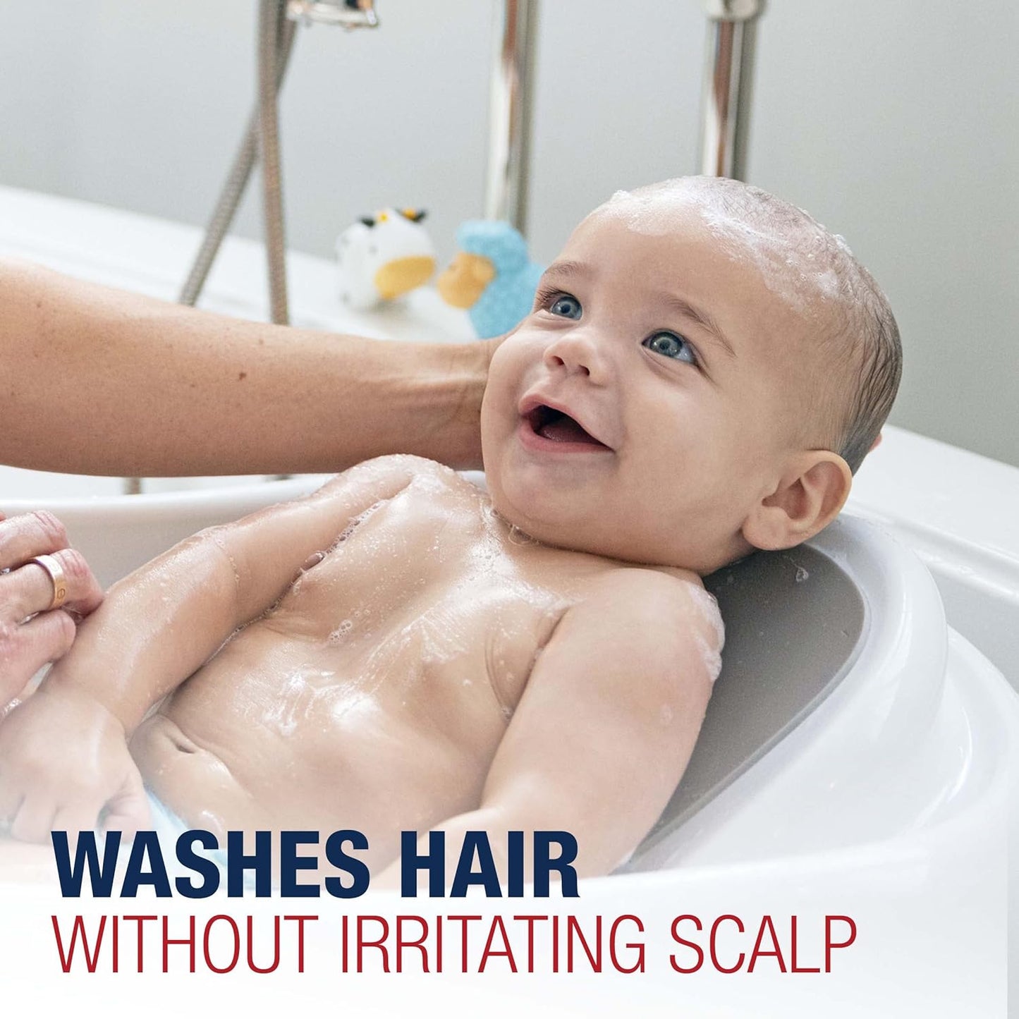 Aquaphor Baby Wash & Shampoo - Unscented Gentle Formula in 25.4 Fl Oz Pump Bottle
