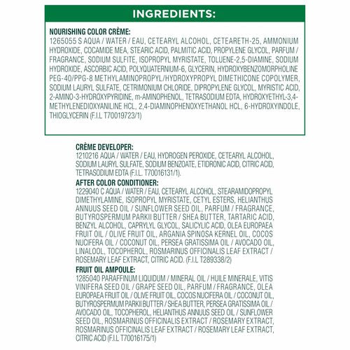 Garnier Nutrisse Ultra Crème Hair Color, Permanent Hair Dye with 100% Gray Coverage, Vegan & Cruelty-Free, 60 Light Natural Brown (Acorn), 2 Count