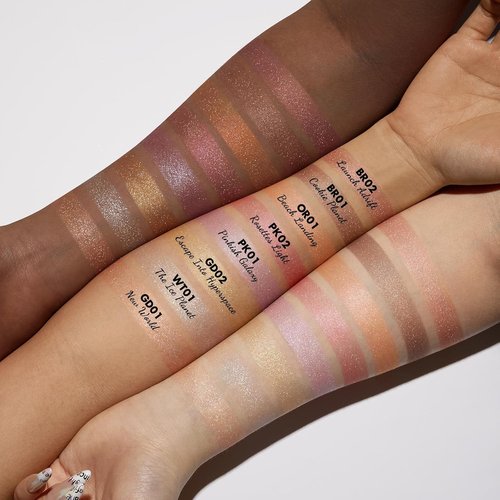 FOCALLURE Shimmer Face Highlighter - Gel to Powder Glow Finish for Lightweight Radiance | PK01 Pinkish Galaxy