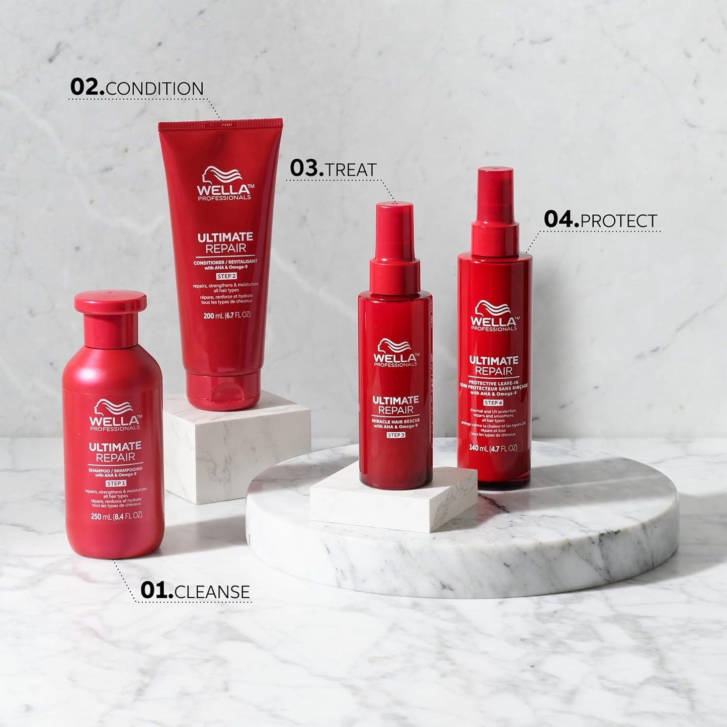Wella Professionals ULTIMATE REPAIR Leave-In Treatment - Protects & Repairs Damaged Hair | 4.7 Fl Oz