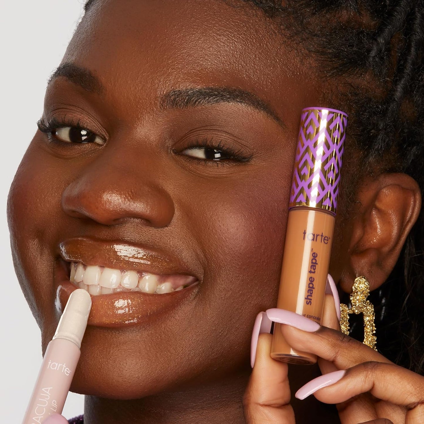 Tarte Icons Shape Tape Concealer & Maracuja Juicy Lip Duo - Full Coverage for Dark Circles & Hydrating Lip Balm