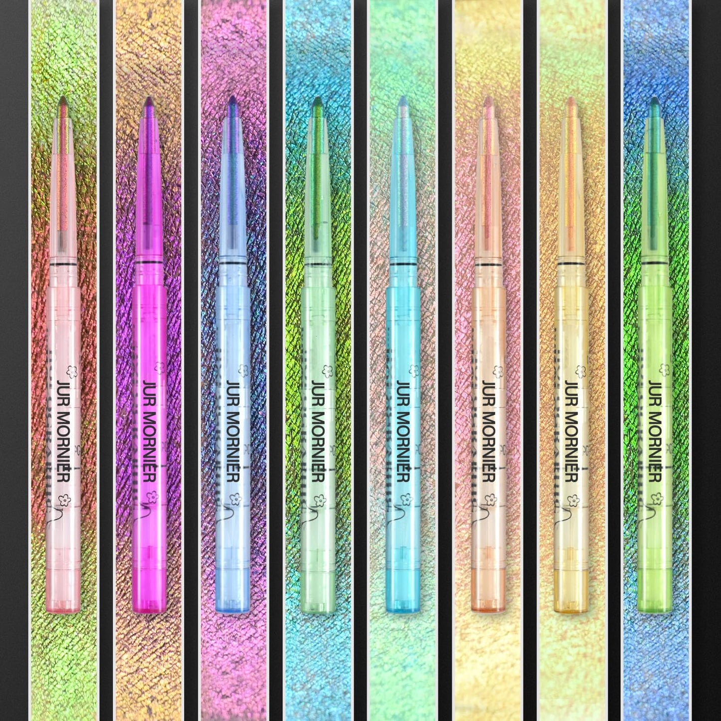 Skiennix Multichrome Eyeliner Gel Pencil - Waterproof, Long-Lasting, Vegan Formula | Shifting Colors (#306, 0.01 Oz)