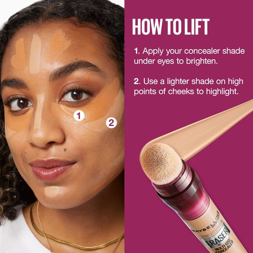 Maybelline Instant Age Rewind Eraser Dark Circles Treatment Multi-Use Concealer, 147.5, 1 Count (Packaging May Vary)