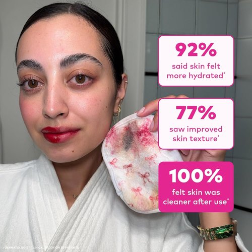 Original MakeUp Eraser 7-Day Set - Effortlessly Remove All Makeup with Just Water | Fab-Bow-Lous, 7ct