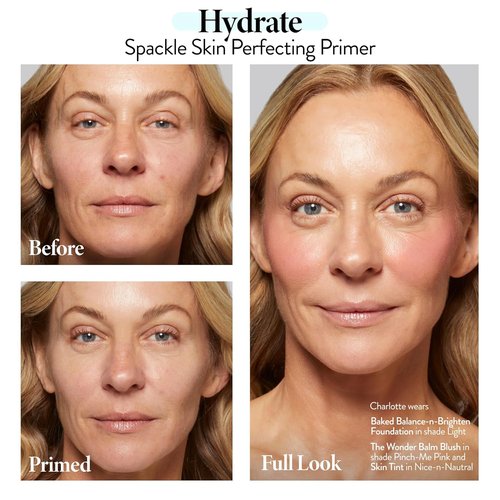 Laura Geller New York Spackle Primer - Hydrating Hyaluronic Acid Formula - Super Size 2 Fl Oz