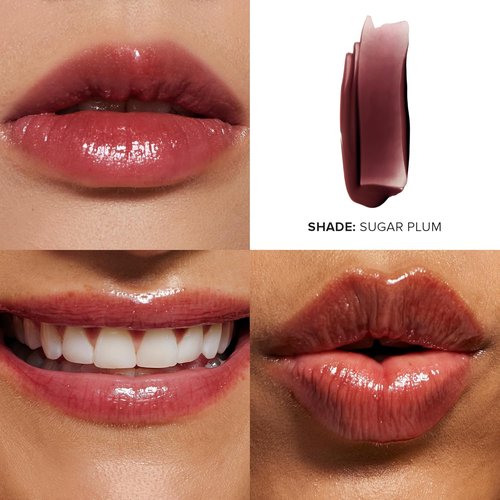 Nudestix Hydrating Peptide Lip Butter - Glossy Lip Balm with Avocado & Shea Butter for Hydration | Clean, Vegan, Cruelty-Free