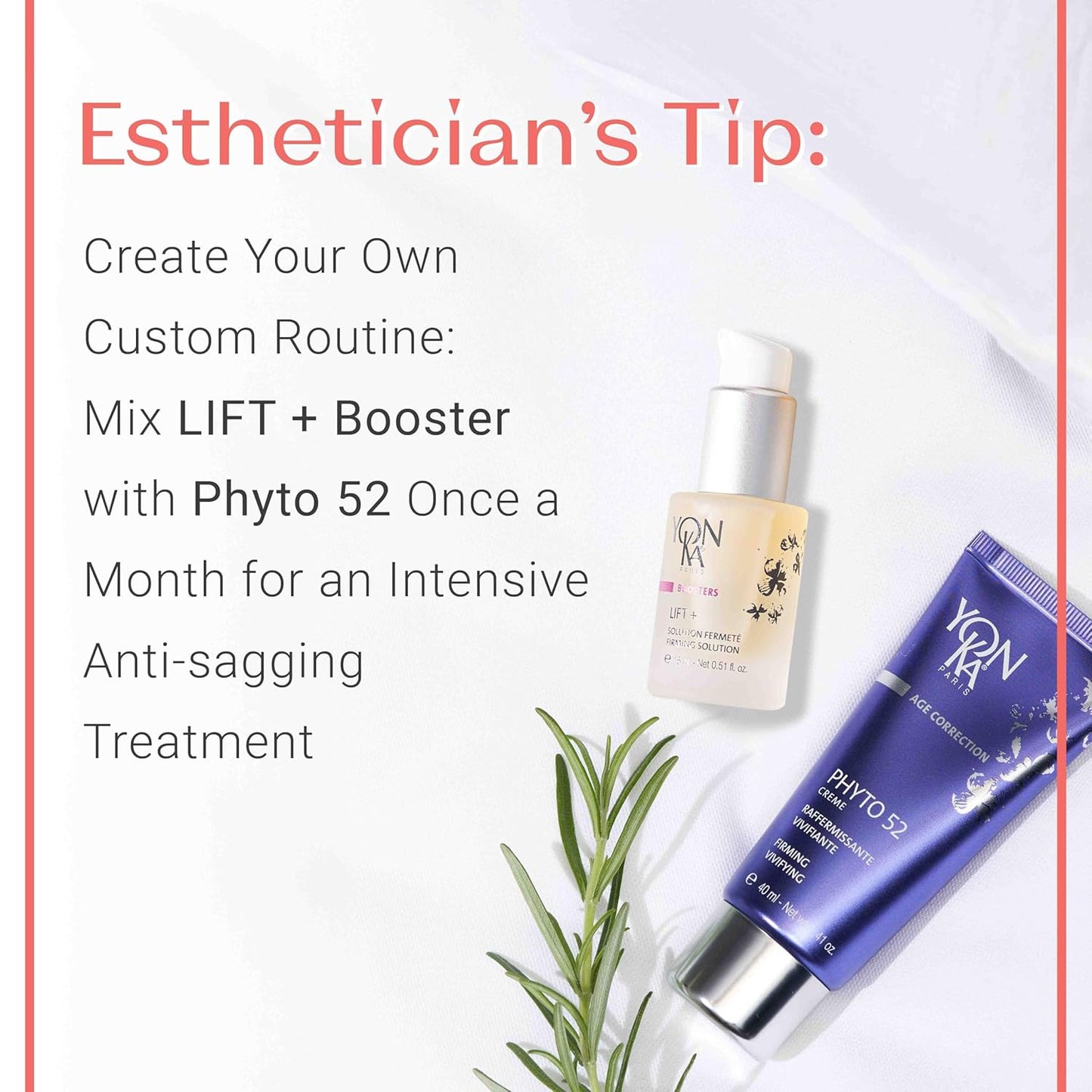Yon-Ka Booster Lift Plus - Anti-Aging Firming Concentrate for Healthy Skin | Tone & Tighten | 0.51 fl oz