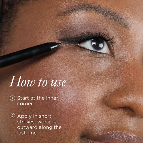 PÜR MINERALS On Point Eyeliner Pencil - Long-Lasting Waterproof & Smudge-Proof | High-Pigmented Vegan Eye Makeup