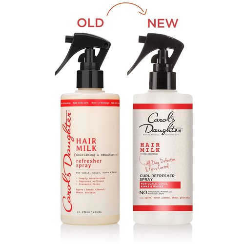 Carol's Daughter Hair Milk Curl Refresher Spray - Nourishing Formula for Coils & Waves | 10 fl oz