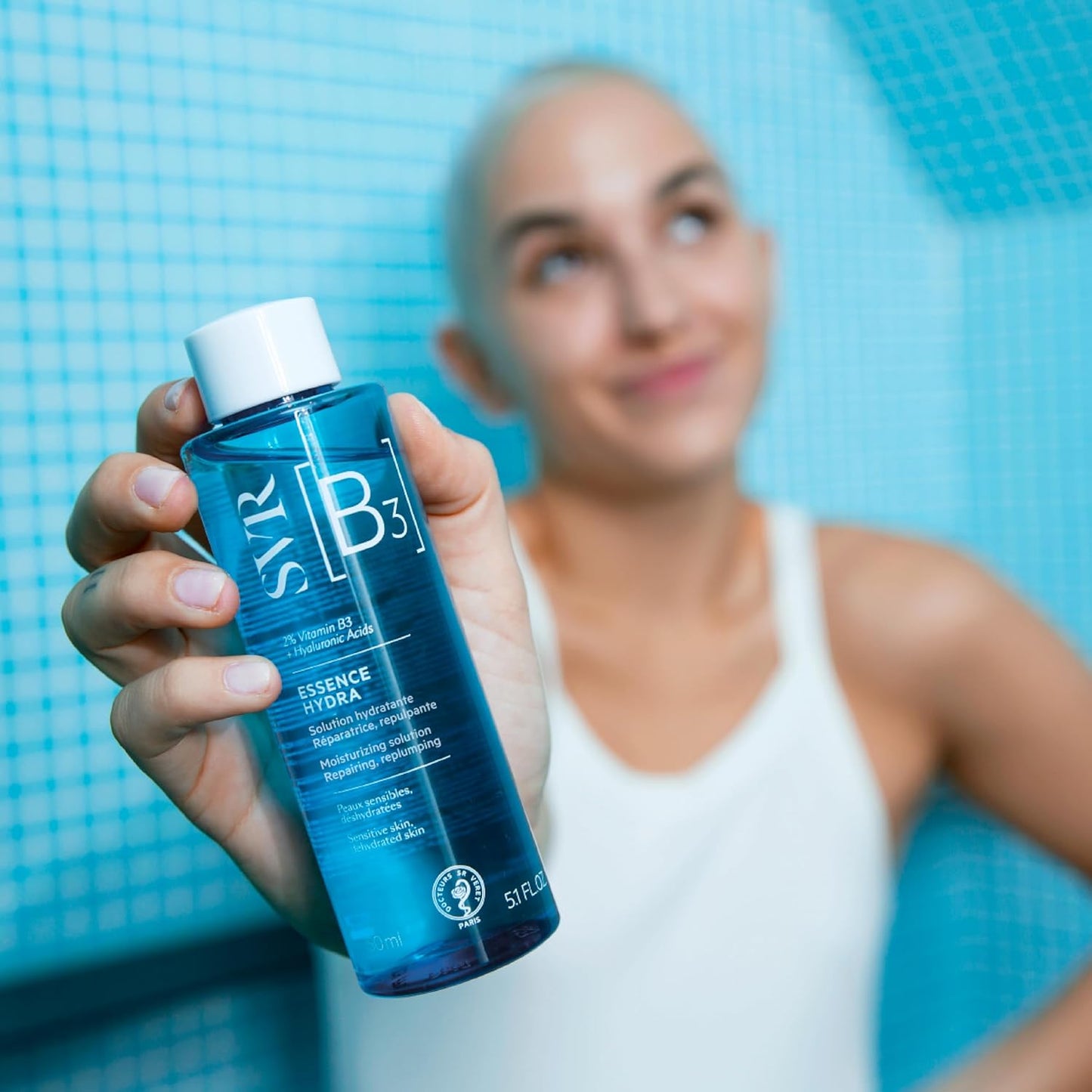 SVR Hydra Face Essence - 24-Hour Hydration & Soothing Formula with 2% Niacinamide | 5 fl. oz.