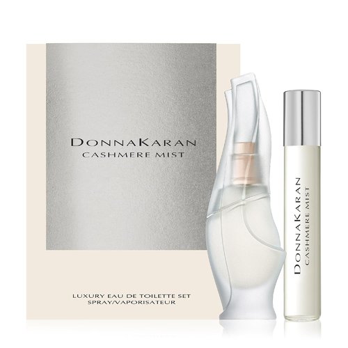 Donna Karan Cashmere Mist Luxury Eau de Toilette Set for Women | Mini & Purse Spray 0.5 Fl. Oz.