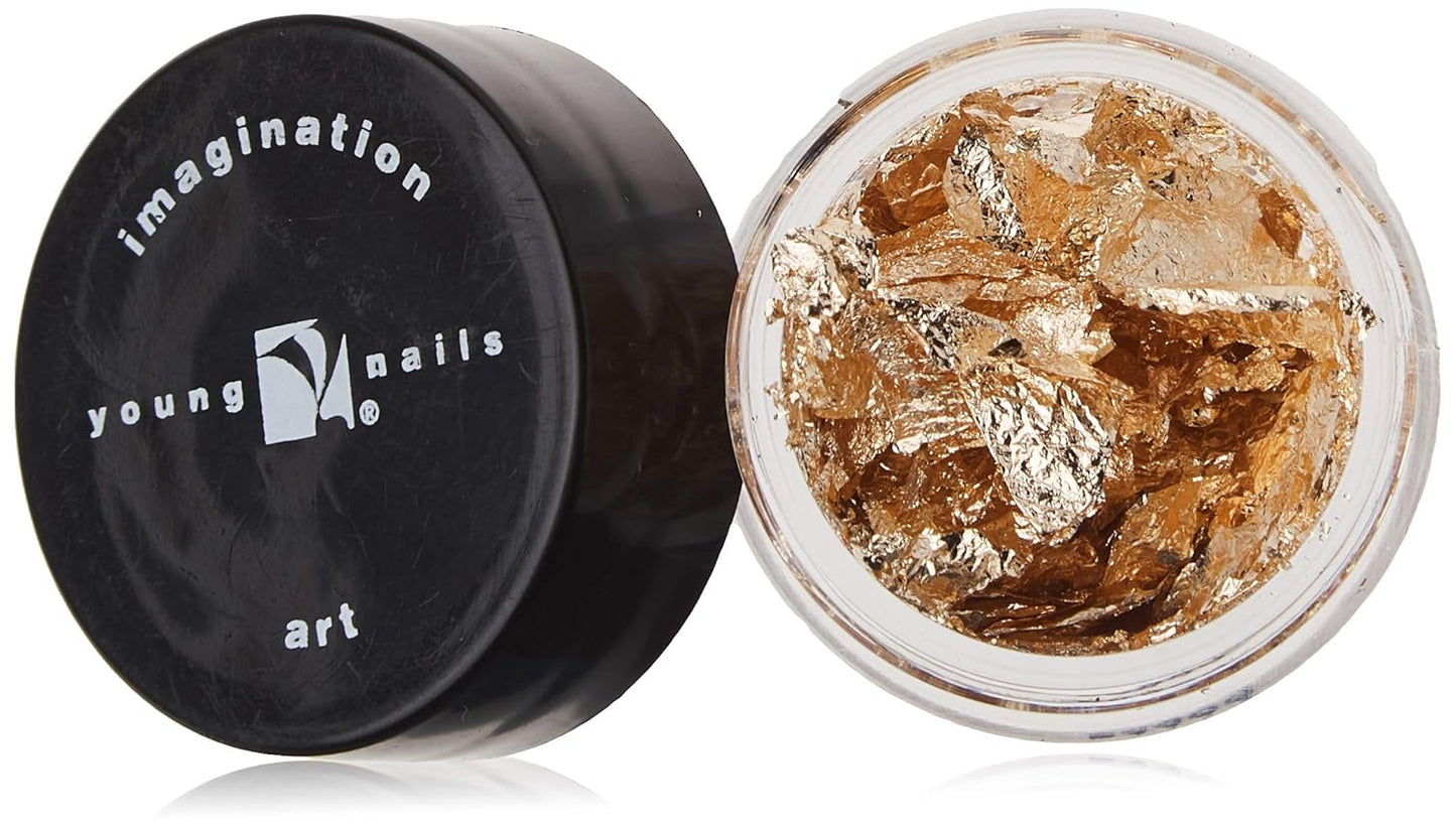 Young Nails Foil Nail Art Sheets - High-Shine Metallic Transfer Foils for Stunning Manicures